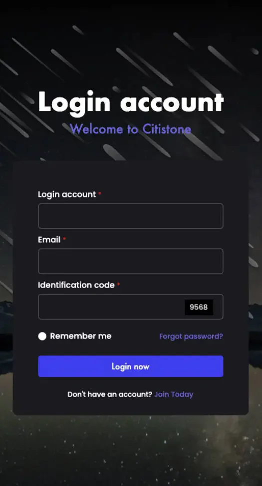 Login Page